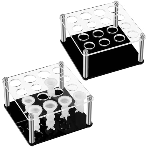 Moules en silicone pour jeu d'échecs avec support acrylique transparent de rangement - 4