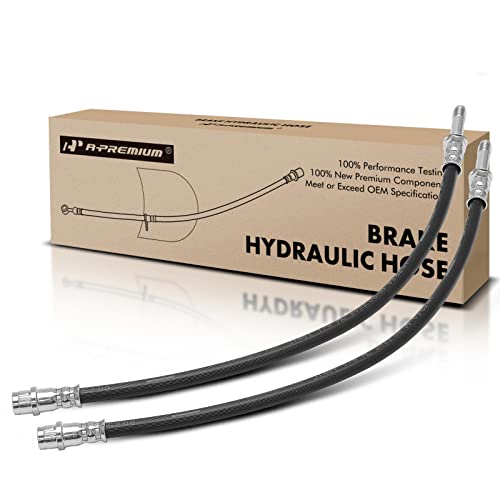 A-Premium Brake Hydraulic Hoses Compatible with Select Mercedes-Benz and Freightliner Models - Sprinter 2500 2014-2018, Sprinter 3500 2015-2019, Sprinter 3500 2017-2019(Pack of 2)