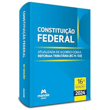 Capa do livro Constituição Federal: Atualizada de acordo com a reforma tributária (EC n. 132)