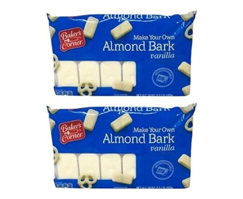Baker's Corner Almond Bark Vanilla 24oz (Pack of 02)