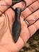 ARTIZANSTORE Odins spear, Gungnir, hand forged spear head pendant, arrow head, viking Iron Pendant Celtic Norse Jwelery Nordic Necklace