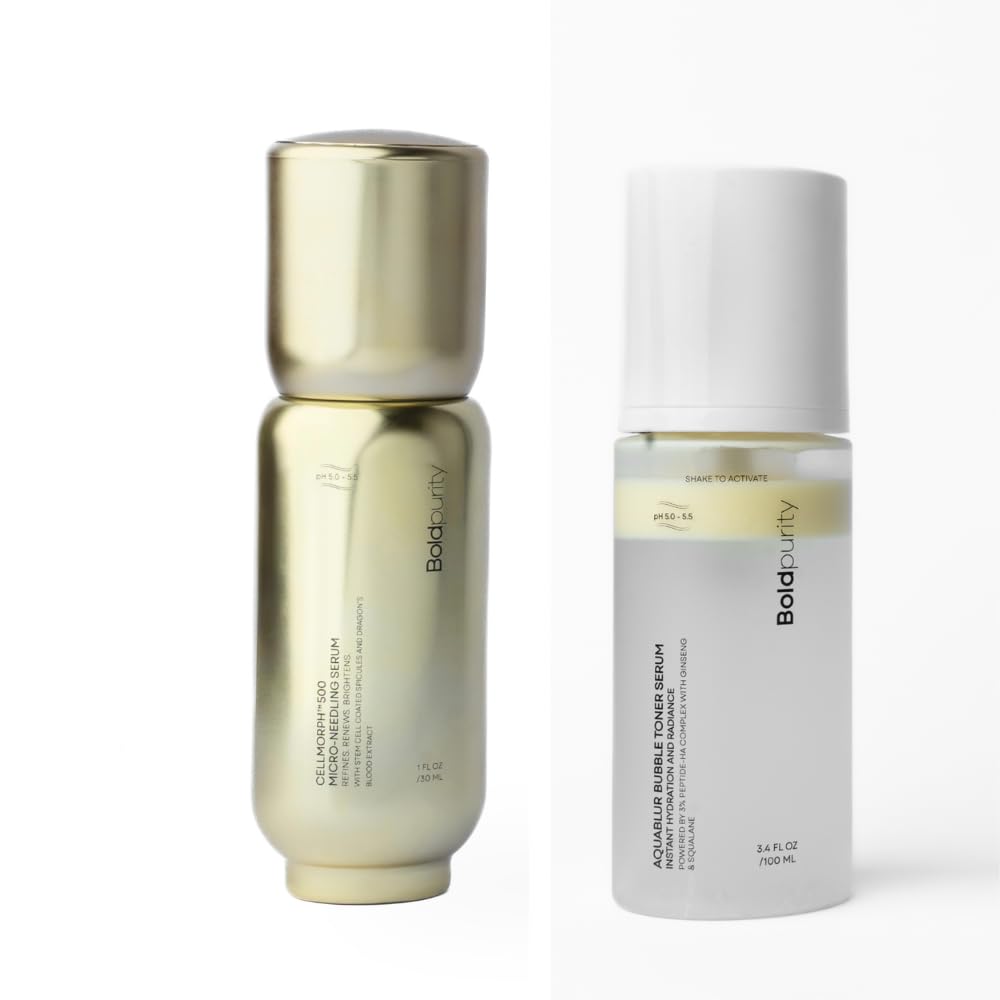 Skincare Combo Set of 2 – Cellmorph Serum & Aqua Bubble Toner Serum for Hydration, Skin Renewal & Brightening Care-image-32