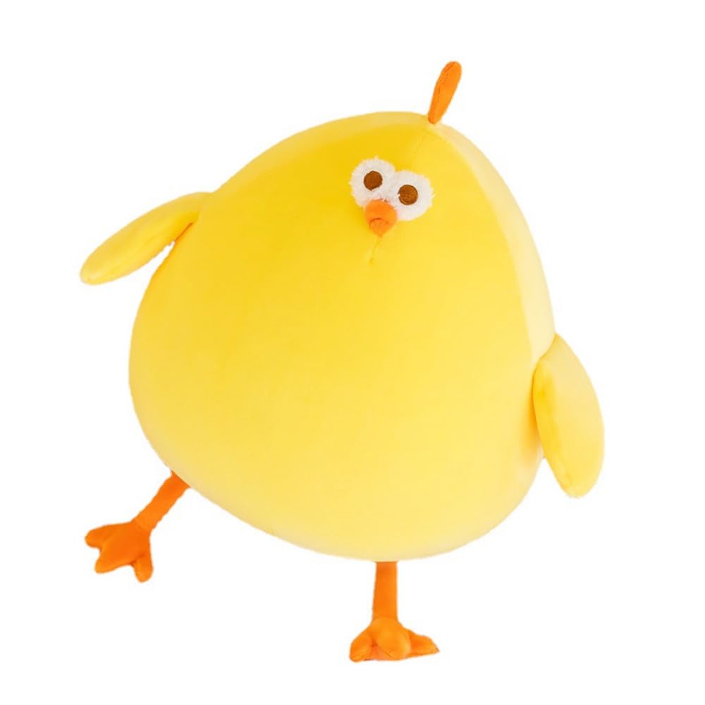 NatureMan Funny Fat Chicken Plush Pillow,38cm Super Soft Simulation Mother Hen Doll
