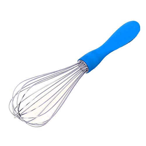 Image of Kuber Industries Dolphin Stainless Steel Hand Blender Mixer Froth Whisker CTKTC31355, 25 cm (Assorted Colour)