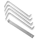 BESPORTBLE Vinyl-gleithaken Mit Haken Für Verkleidungen Stahlhaken Ohne Bohren Aufhängehaken Für Vinylverkleidungen Wandhaken Zum Einklemmen Gleithaken Für Fassadenmontage