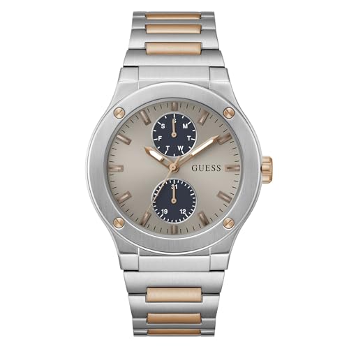 Image of GUESS Jet Analog Watch for Men with Round Dial & Water Resistant Man's Wrist Watches