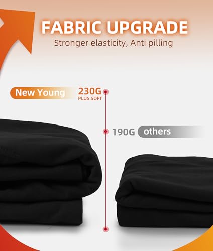 Image of NEW YOUNG Capri Leggings with Pockets for Women High Waisted Workout Leggings Tummy Control Yoga Pants