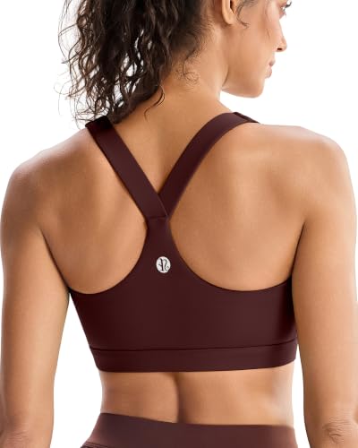 Image of RUNNING GIRL Sports Bras for Women, Molded Cup High Impact Sports Bra Workout Bras for Women High Support Racerback