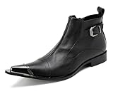 Photo Gallery hgtredpk stivali da uomo, scarpe unisex, stivali casual chelsea, scarpe di punta di metallo per matrimoni, balli e festeblack,eu36 Photo Gallery hgtredpk stivali da uomo, scarpe unisex, stivali casual chelsea, scarpe di punta di metallo per matrimoni, balli e festeblack,eu36