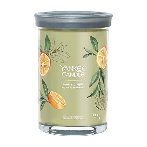 Yankee Candle Signature Scented Candle, Sage, Large