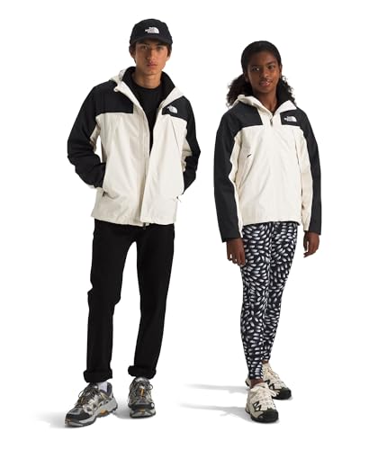 Chaqueta triclimate unisex infantil cortavientos impermeable con forro polar interior
