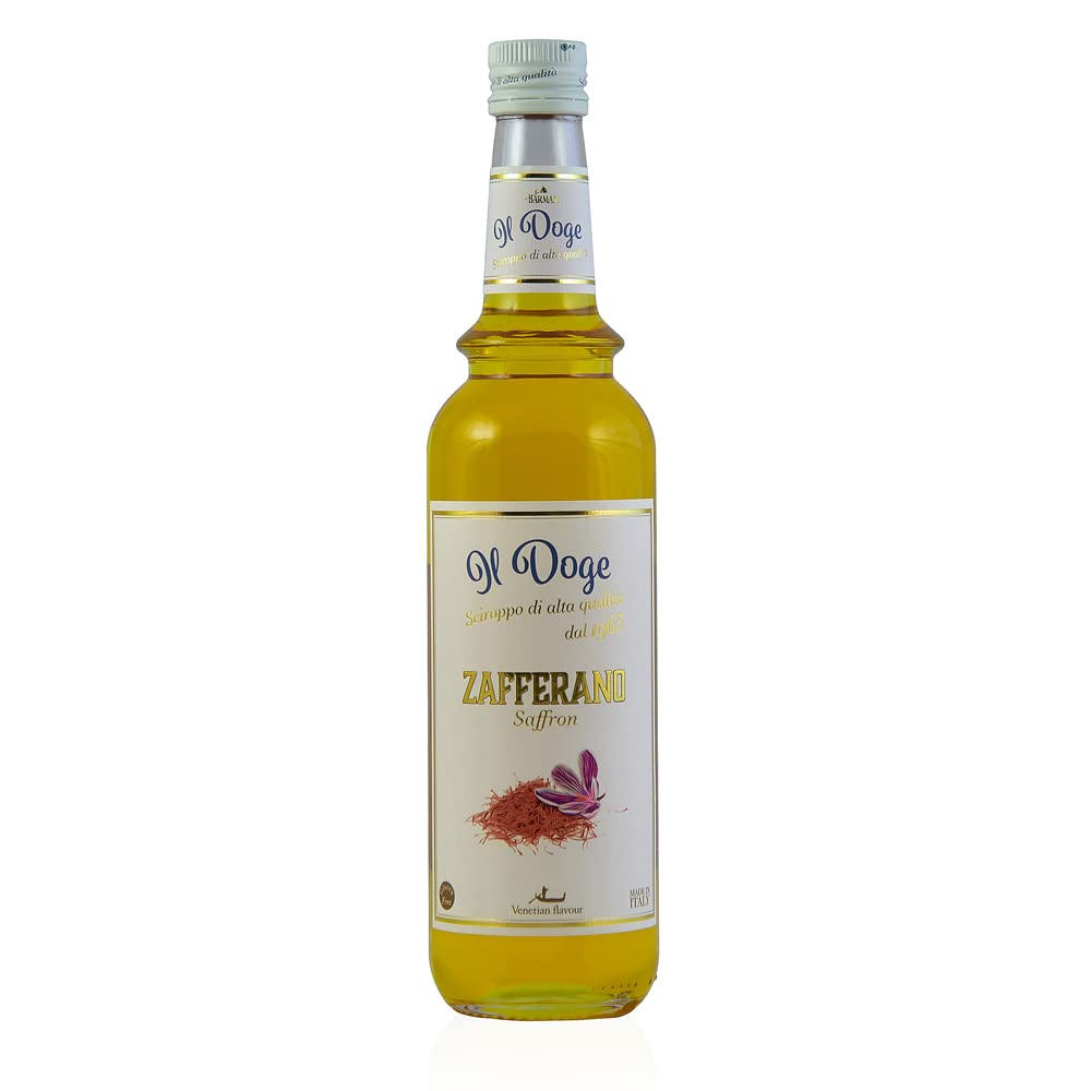 Il Doge Sirup Safran / 0,7 ltr. Alkoholfrei/Glutenfrei/Halal