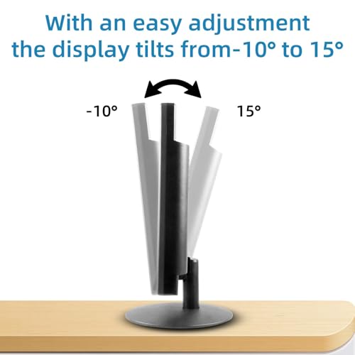 Image of Kenowa 15 Inch PC Monitor, Computer Display for Windows 7 /8 /10 /11, LED 1024 X 768 Screen, 4:3 Aspect Ratio, 60 Hz, 5Ms,75 * 75 mm VESA Hole, Port with HDMI,VGA,BNC,AV, TN Panel,Dual Speakers