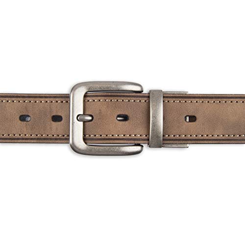 Image of Levi's Leather Men's Levis 40Mm Reversible Belt With Brushed Silver Buckle