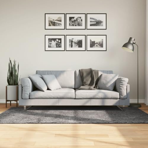 Tapis de sol antidérapant anthracite lavable pour couloir