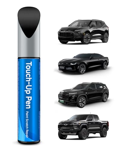 RSACET GBA/WA8555/WA848 Black Touch Up Paint Compatible with Chevrolet GMC Buick Cadillac Exact Match Touch Up Paint Car Scratch Repair