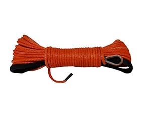 Sfqevhrz 4mm x 15m Abschleppseil Orange