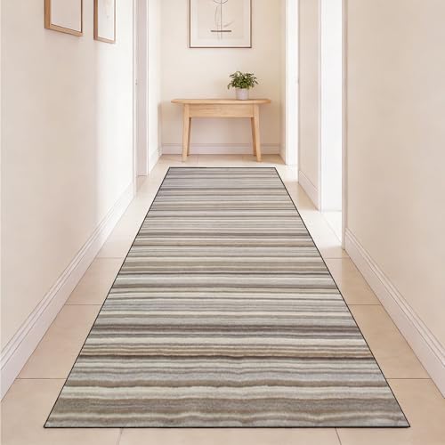 Alfombra de pasillo lavable y antideslizante con un diseño vinílico antimanchas 3