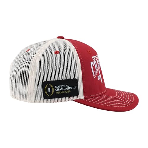 Gorra Ajustable Indiana Hoosiers Campeones Nacionales 2025 miniatura 3