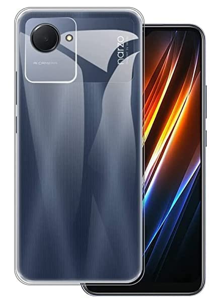 AA19 Crystal Clear Back Cover Case for Realme NARZO 50i Prime (Shockproof Clear Soft TPU Case | Camera Protection Bump | Cushioned Edges | Transparent) (B0BSH42LQ1) Amazon Price History, Amazon Price Tracker