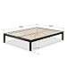 ZINUS 14 Inch Lorrick Metal Platform Bed Frame, Mattress Foundation, Easy, Bolt Free Assembly, King, Black
