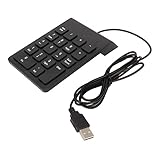 Construction durable et fiable : construit à partir d'un matériau ABS de qualité avec des touches à interrupteur à ciseaux, ce clavier numérique filaire garantit une durabilité et des performances fiables pour les tâches quotidiennes de saisie de numéros.