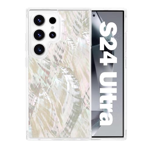 Coque Samsung S24 Ultra en nacre véritable pour un design unique