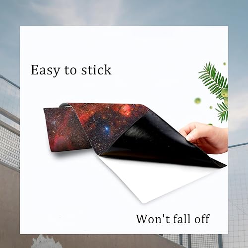 Floatdream Sandpapier, Longboard Schleifpapier, Premium Antirutschbelag, Hohe Rutschfestigkeit für Longboards, Stunt, Zubehör(Galaxienfarbe)