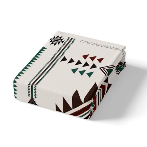 Homewish Boho Aztec King Size Duvet Cover Set for Teens Adults, Southwestern Bohemian Bedding with 2 Pillowcases - Image 4