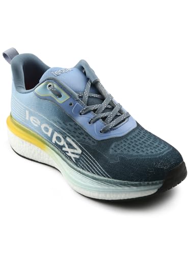 Image of Liberty Leap7x RWM 02 Sports Lacing Running Shoes for Men with EVA Sole| Suitable for Walking Gym and Jogging | Comfortable Outsole | Lightweight Durable and Cushioned Footbed