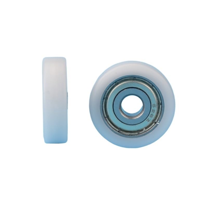 Poulie en nylon 6x24x7mm anti grincement pour porte de placard