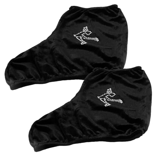 HOLIDYOYO 1Pair Elastic Ice Skates Boot Covers Durable Skating Shoes Covers for Ice and Roller Hockey Skates Comfortable Fit Stylish Design for Men Women