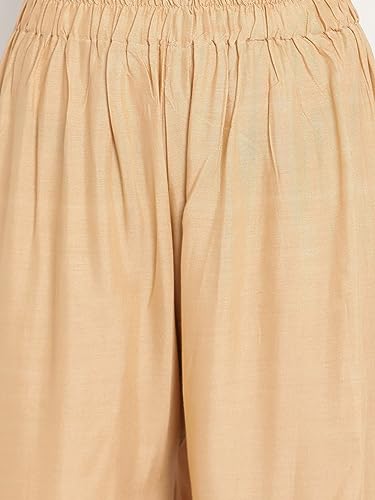 Image of Go Gazab - Stylish Combo Women's Palazzo Pants: Trendy Rayon Casual Wear for Fashion-Forward Ladies