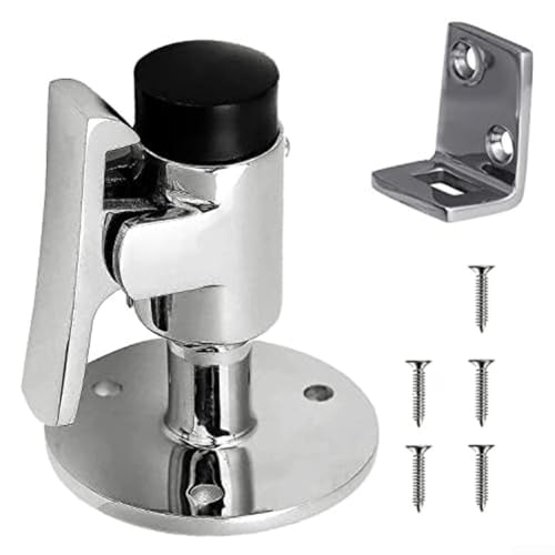 Butée de porte anti-collision en acier inoxydable conçue pour une installation facile sur différentes portes