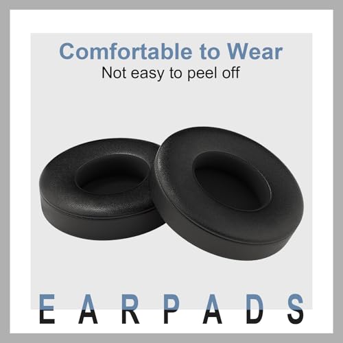 Solo 4 Almohadillas para auriculares, repuestos compatibles con Beats Solo 4 On-Ear Headphones (Negro) miniatura 5