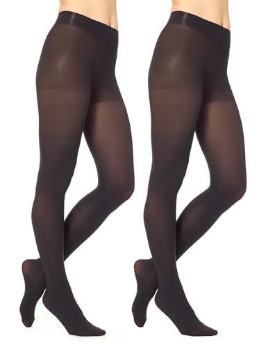 Image of HUE Women's Super Opaque Tights With Control Top