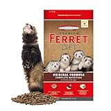 Marshall Premium Ferret Diet Dry Food – 6 lbs – Supports Digestion, Energy & Muscle Maintenance – Balanced Small Animal Food with Vitamins & Essential Minerals