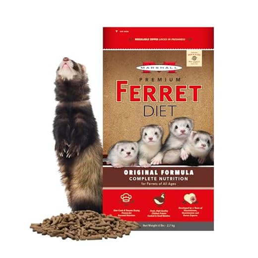 6 lbs Premium Ferret Diet Food