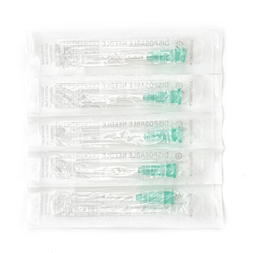 Image of 100pcs 21Gauge 1inch Luer Lock Refilling Inks, Individually Wrapped