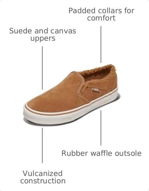 Image of Vans Women's Asher Adult Low Top Sneakers