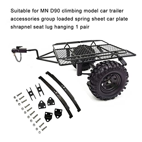 1 conjunto de mola de folha rígida com reboque de suspensão acessórios de substituição para carro mo