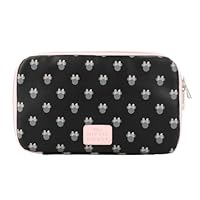 Disney Minnie Mouse Ears Black 9.8" Tech Cable Organizer Travel Case