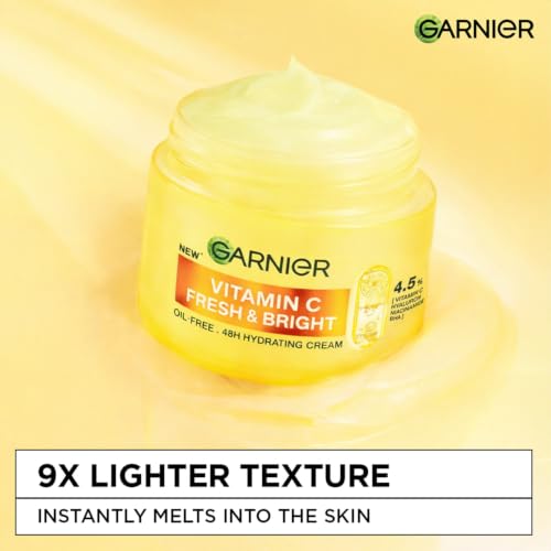 Garnier Fresh & Bright Vitamin C Gel Face Moisturizer, 45ml - Image 6