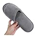 PLAFOPE Disposable Spa Closed Toe Slippers Slip Travel Shoes for Guests Unisex Hotel Slippers Comfortable and Washable Footwear for Home and Beauty Salon Use