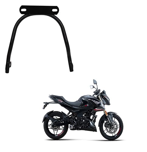 Image of Grandbiker Front Fender Number Plate Holder for Pulsar N160 (Black)