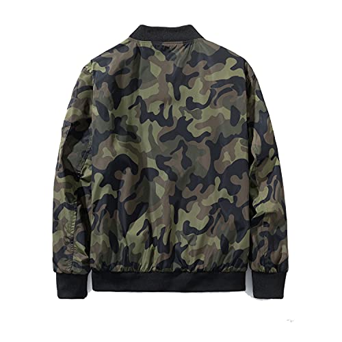 Image of URBANFIND Men's Slim Fit Lightweight Sportswear Jacket Casual Bomber Jacket