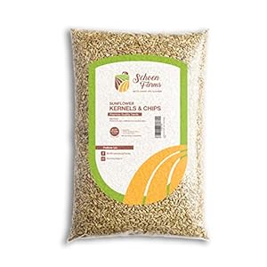 Schoen Farms Sunflower Kernels and Chips (10 LBS) Hearts, Bird Seed