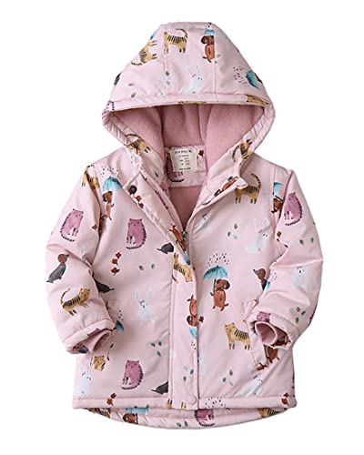 Image of Boys Girls Winter Outwear Coats, Kids Warm Outfits,Windproof Jacket for Toddler 1-8Y