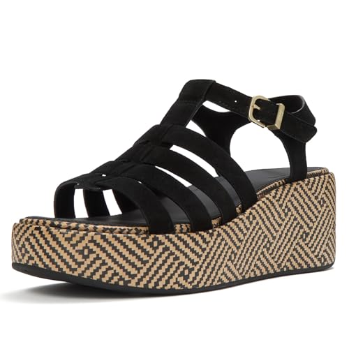 Image of FitFlop Women's, F-MODE GO Adjustable Two-Bar Slide Sandal