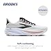 Brooks Women’s Ghost 17 Neutral Running Shoe - White/Black/Rose Gold - 7.5 Medium